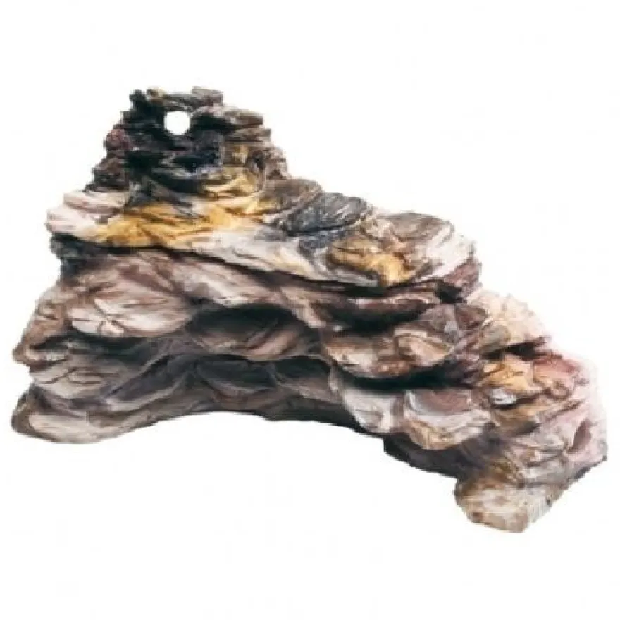 Ferplast Dover Jamaica Decoración Acuario Negro/Blanco 1 ud