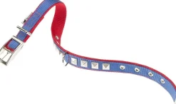Ferplast Dual CF20/43 Collar para Perros Azul y Rojo 100g