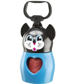 Ferplast Dudu Porta-saco Higiénico para Perros Negro/Azul 20 ud