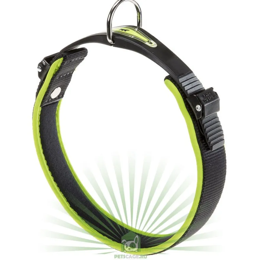 Ferplast Ergofluo C25 Collar Nylon Amarillo 1 ud