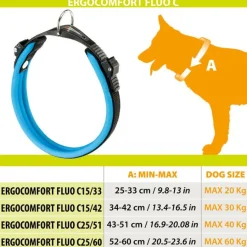 Ferplast Ergofluo C15 Collar Perro Naranja 1 ud