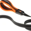 Ferplast Ergofluo Matic G20 Correa para Perro Mediano Naranja 120cm