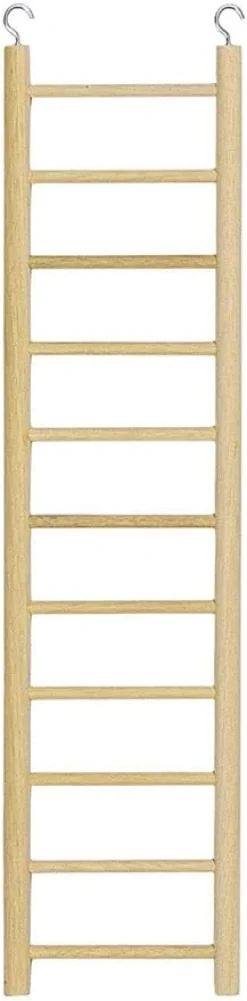 Ferplast Escalera Madera Negro/Blanco 1 ud
