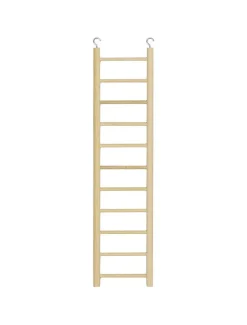 Ferplast Escalera Madera Negro/Blanco 1 ud