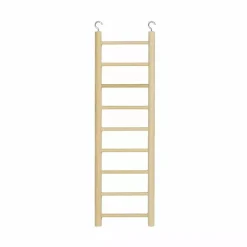 Ferplast Escalera Madera para Aves 9 escalones 37cm