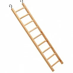 Ferplast Escalera Madera para Aves 9 escalones 37cm