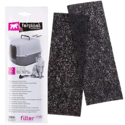 Ferplast Filtro Carbón Act L135 Repuesto 20x7x0,2cm