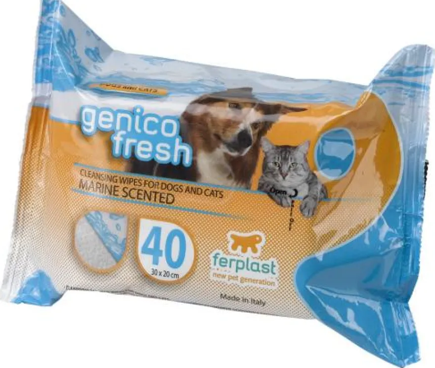 Ferplast Genico Fresh Toallitas para Mascotas 40 uds