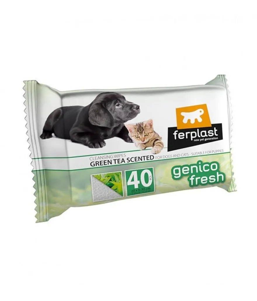 Ferplast Genico Fresh Toallitas de Higiene 40 piezas