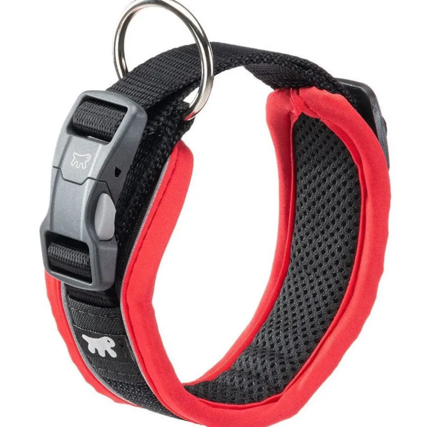 Ferplast Genius C15/35 Collar para Perros Rojo y Negro 70g