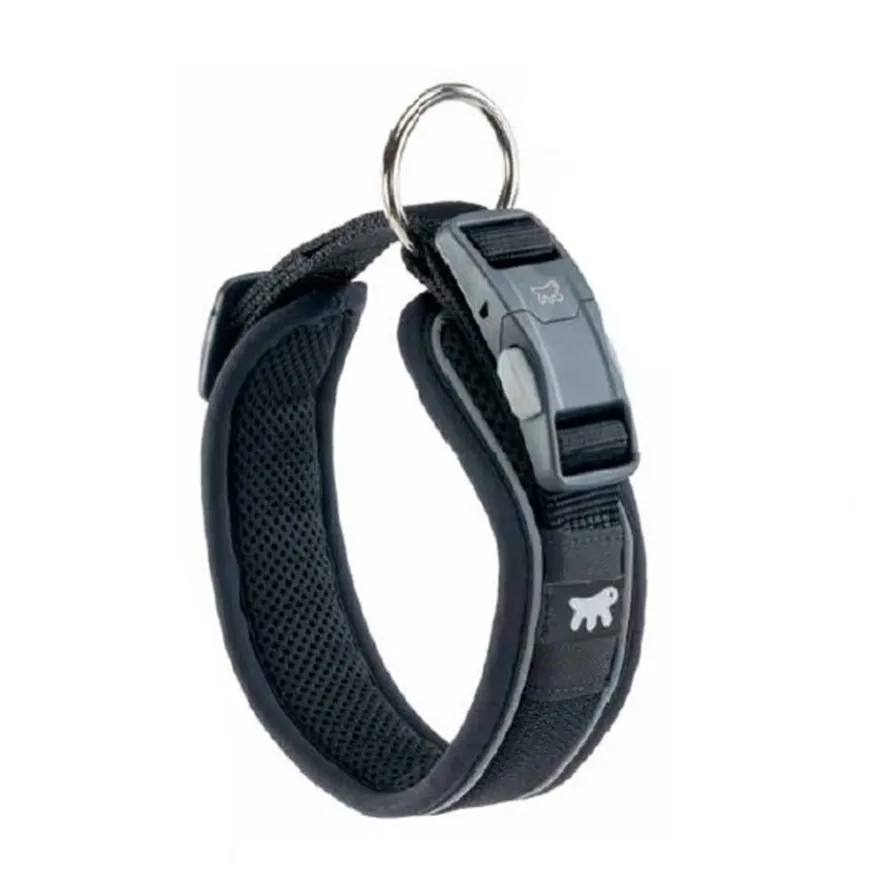 Ferplast Genius Collar Nylon Negro 1 ud