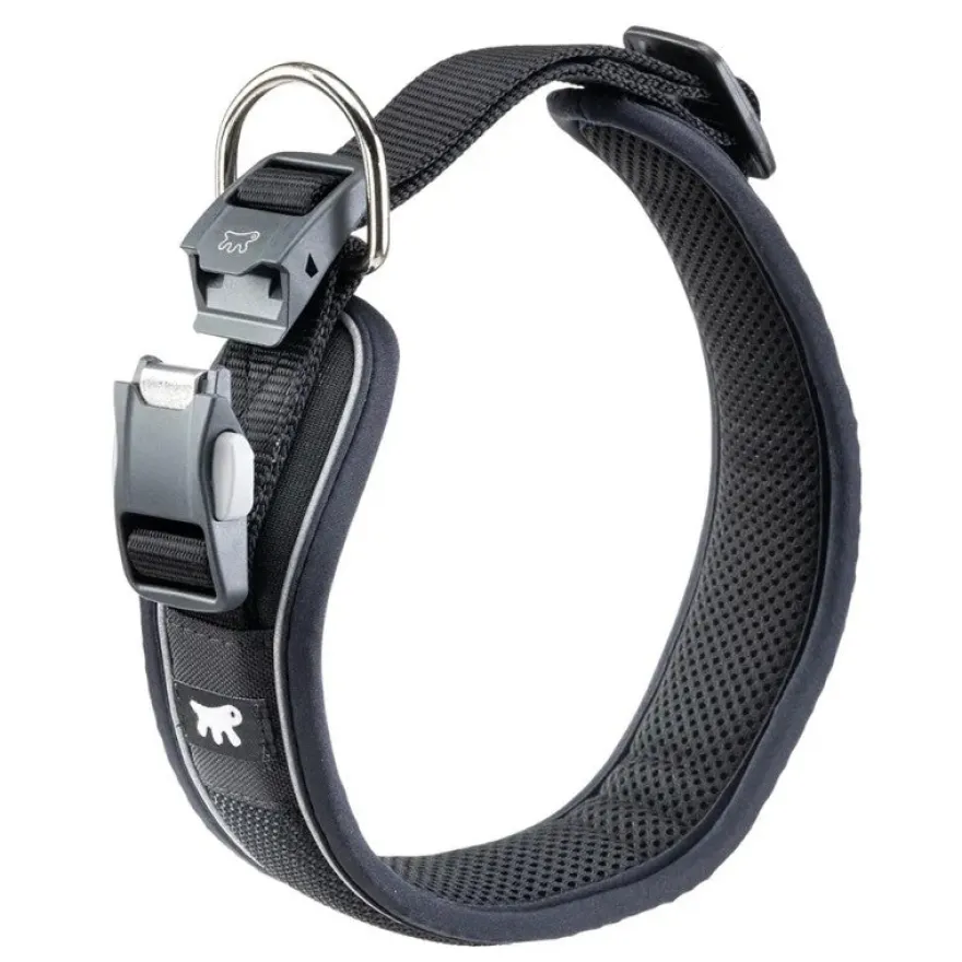 Ferplast Genius Collar Nylon Negro 1 ud