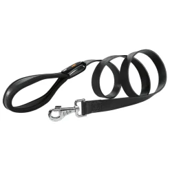 Ferplast Giotto G25 Correa de Cuero Negro 120cm