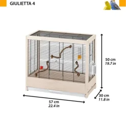 Ferplast Giulietta 4 Jaula para Aves 1 ud