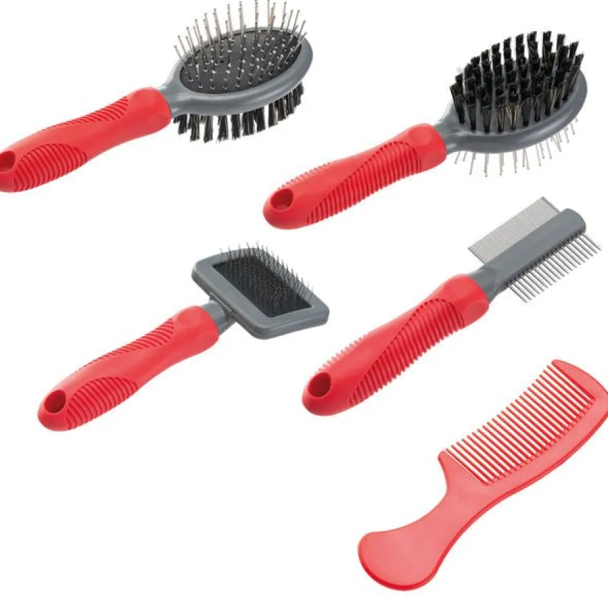 Ferplast Gro 5959 Set Cepillos para Perros 2 uds. 500g