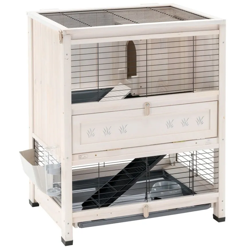 Ferplast Jaula Conejo Cottage Mini Madera 1 ud
