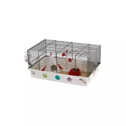 Ferplast Jaula Criceti 9 Space Jaula Hámster Gris-Blanco 1 ud