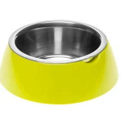 Ferplast Jolie Comedero Acero Inoxidable Verde 0.5L