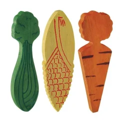 Ferplast Juguete Dental Verduras de Madera para Pequeños Animales 1 ud
