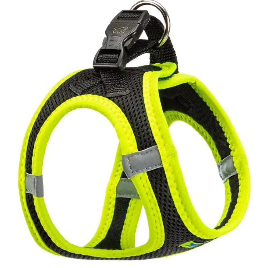 Ferplast Kaori Arnés Negro/Amarillo XS 1 ud