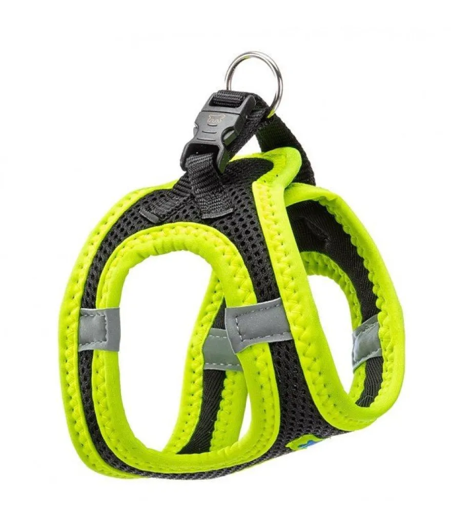Ferplast Kaori P S Arnés para Perros Negro/Amarillo 1 ud