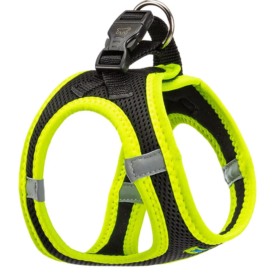Ferplast Kaori P S Arnés para Perros Negro/Amarillo 1 ud