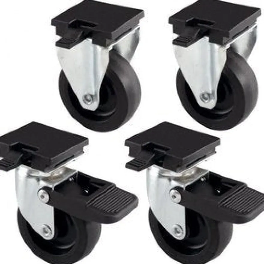 Ferplast Kit de Ruedas AT50/60 Accesorio 4 piezas