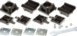 Ferplast Kit de 4 Soportes de Rueda Atlas L367 Accesorios 800g