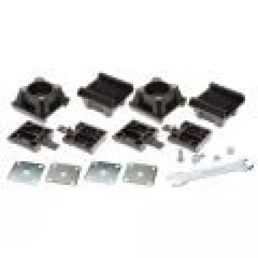 Ferplast Kit de 4 Soportes de Rueda Atlas L367 Accesorios 800g