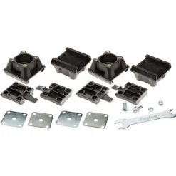 Ferplast Kit de 4 Soportes de Rueda Atlas L367 Accesorios 800g