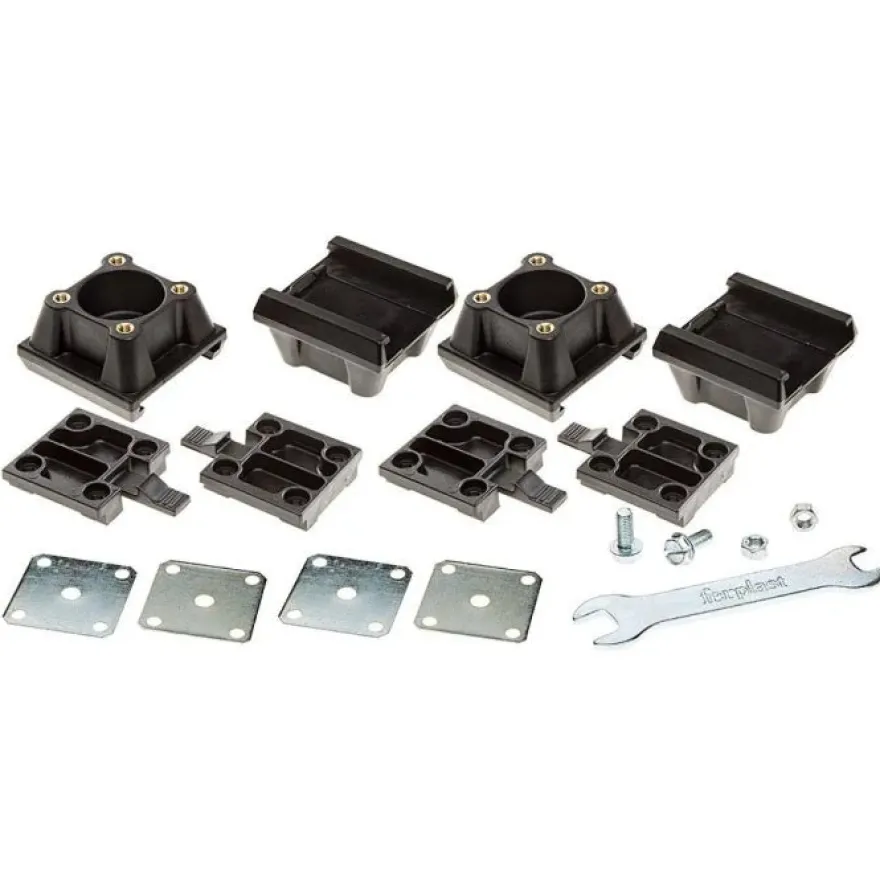 Ferplast Kit de 4 Soportes de Rueda Atlas L367 Accesorios 800g