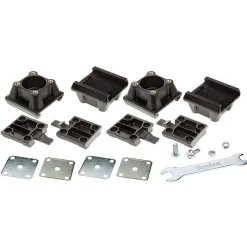 Ferplast Kit de 4 Soportes de Rueda Atlas L367 Accesorios 800g