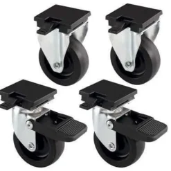 Ferplast Kit Ruedas Fijas y Giratorias 4 ud