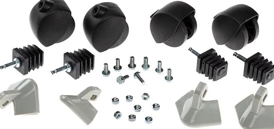 Ferplast Kit Rueda Tornil L141 Accesorio para jaulas 4 uds