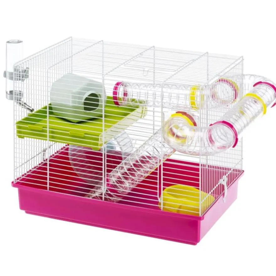 Ferplast Laura Jaula para Hámsters 46 x 29.5 x 37.5 cm