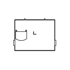 Ferplast L119 Base para jaula 1 ud