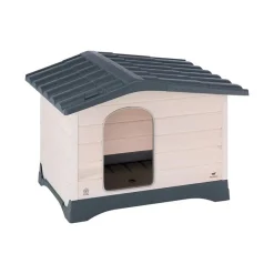 Ferplast Lodge 70 Caseta para Perros Gris y Beige 1 ud