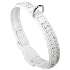 Ferplast Lux Collar Blanco 31cm