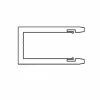 Ferplast Mango Extensible L254 Accesorio para Paseo Gris 196g