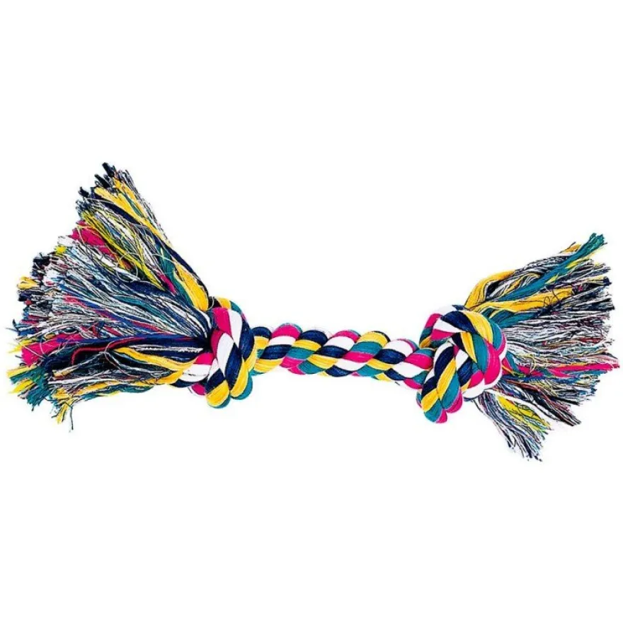 Ferplast Mordedor Algodón Ter 6520 Juguete con Nudos Multicolor 1 ud