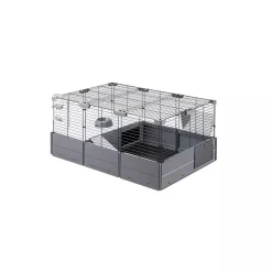 Ferplast Multipla Jaula para Conejos y Cobayas Negra 1204g