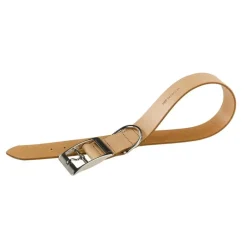 Ferplast Natural Collar de Cuero Beige 15mm 40g
