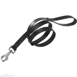 Ferplast Natural Correa de Cuero Negro 120cm x 20mm