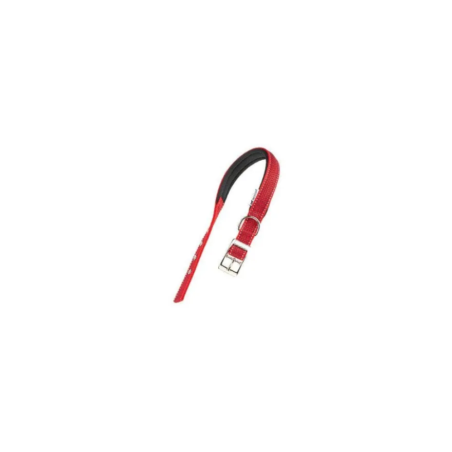 Ferplast Obojek Daytona Deluxe Collar para Perros Rojo 100g