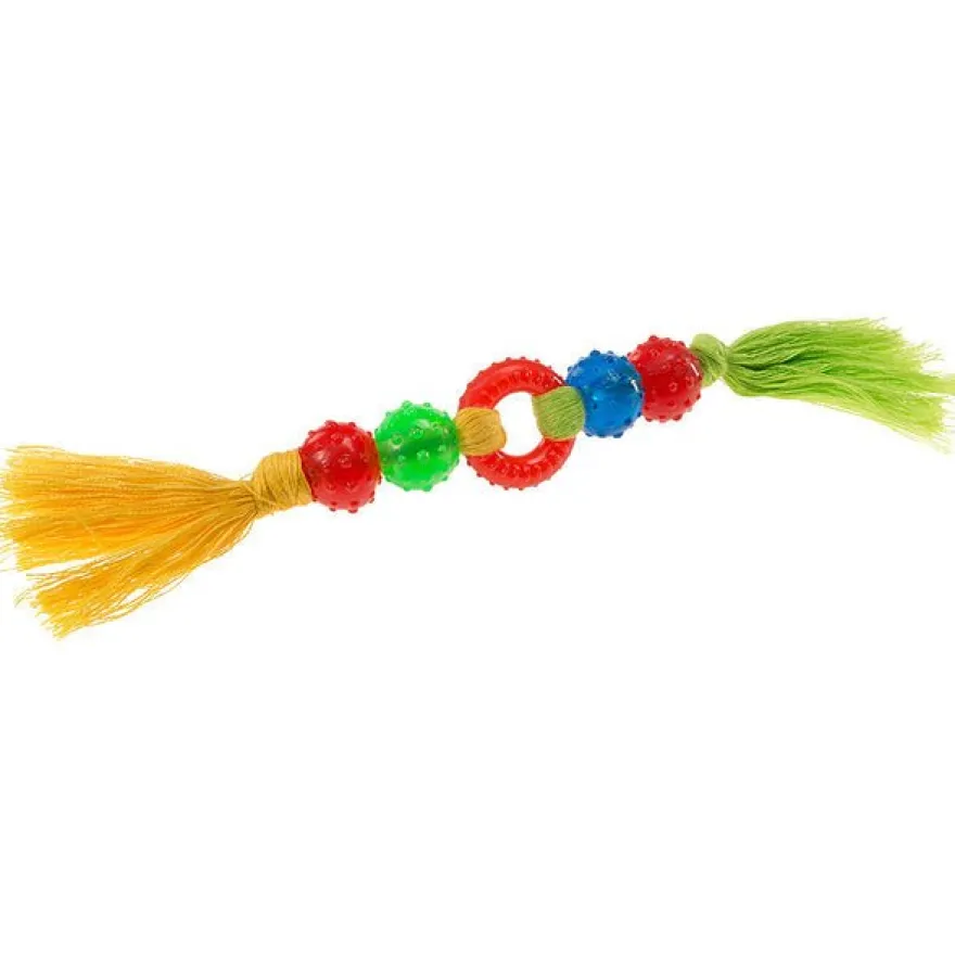 Ferplast PA 6419 Juguete para Perros Amarillo 32cm