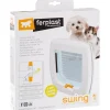 Ferplast Puerta Blanca Swing 1 Super Basic con Túnel Parcial 1 ud