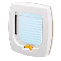 Ferplast Puerta Blanca Swing 1 Super Basic con Túnel Parcial 1 ud
