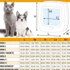 Ferplast Puerta Swing 9 Set Blanco 1.204kg
