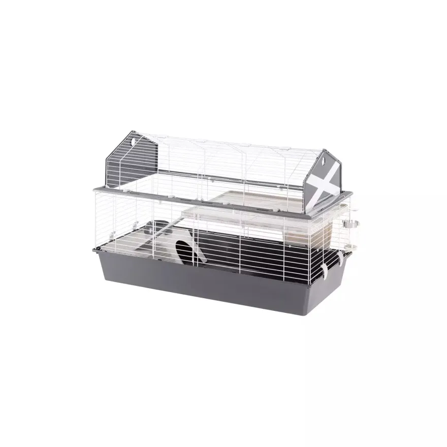 Ferplast Rabbit 100 Double Jaula para Conejos 2 niveles