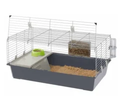 Ferplast Rabbit 100 Jaula Conejos Gris 1 ud